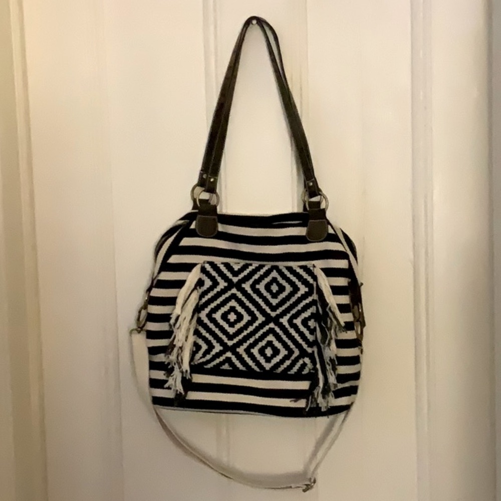 Boho woven bag